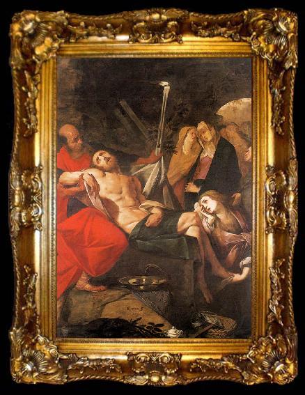 framed  CRESPI, Giovanni Battista Entombment of Christ dfg, ta009-2